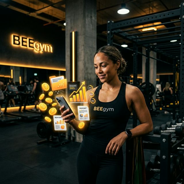 Dashboard Financeiro BeeGym